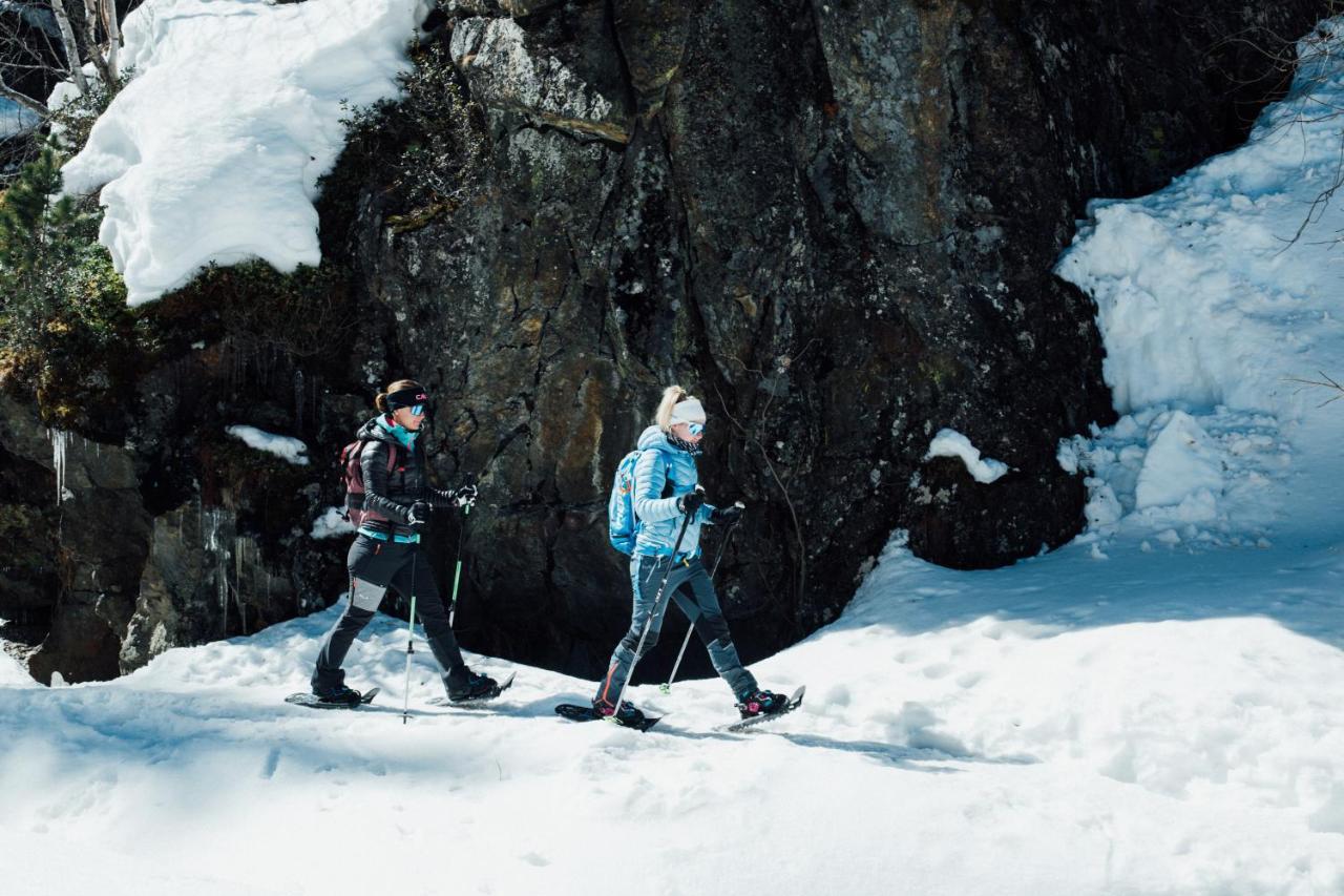 Hotel Mittagskogel Pitztal Sankt Leonhard im Pitztal Bagian luar foto